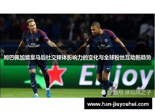 姆巴佩加盟皇马后社交媒体影响力的变化与全球粉丝互动新趋势 姆巴佩加盟皇马后社交媒体影响力的变化与全球粉丝互动新趋势